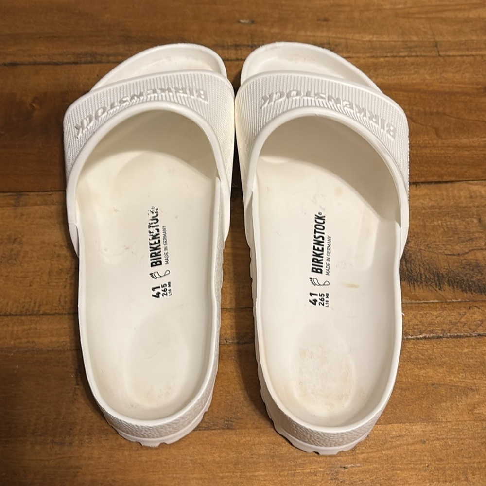 Birkenstock Barbados Essentials Slide Sandal white size 42 - Picture 5 of 7